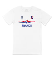 Fransa Tokyo 2020 Olimpiyatları Tişört