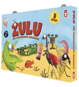 Zulu ile Bir Madagaskar Macerası - Set (5 Kitap)