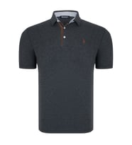 T8582 DEWBERRY ERKEK T-SHIRT-KOYU ANTRASİT