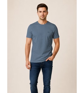 VİGOSS ERKEK BATTAL O YAKA BASIC T-SHIRT B3124-03370