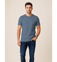 VİGOSS ERKEK BATTAL O YAKA BASIC T-SHIRT B3124-03370