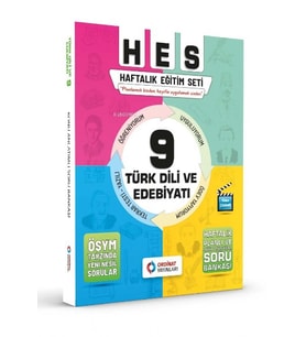 9. Sınıf Türk Dili ve Edebiyatı Hes Serisi Sonuç Yayınları