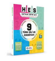 9. Sınıf Türk Dili ve Edebiyatı Hes Serisi Sonuç Yayınları