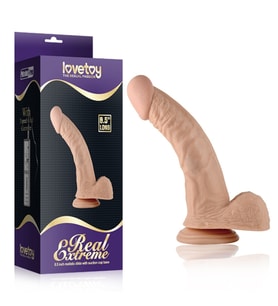 Pretty Love Eğimli Gerçekçi Realistik Penis Vantuzlu Dildo