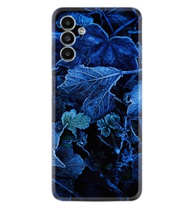Samsung A23 A31 A32 A50 A51 A52 A53 A70 Kılıf Desenli Silikon Blue Foid 1628