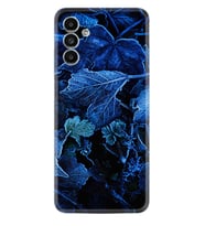Samsung A23 A31 A32 A50 A51 A52 A53 A70 Kılıf Desenli Silikon Blue Foid 1628