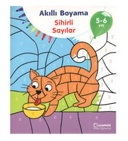 5-6 Yaş Akıllı Boyama Sihirli Sayılar Uçanbalık Yayınları