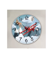 bilge Tasarım ÇOCUK ODASI Duvar Saati 30 x 30 CM (Karışık)
