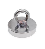Ø100 mm Deniz Mıknatısı - Kancalı Kurtarma Mıknatısı - 250 kg Güç