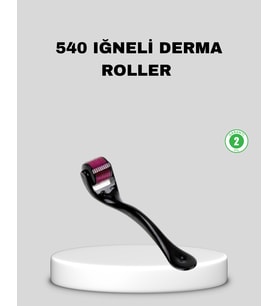 Derma Roller Titanyum İğneli Cilt Yenileyici – Akne ve Kırışıklık Karşıtı
