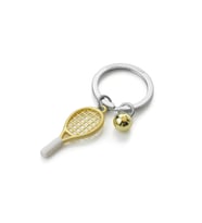 Metalmorphose Tenis Raketi Anahtarlık Gold (Altın)