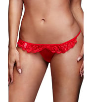 Mulvxbrf Brf02  Büyük Beden Dantelli  I·ç Giyim G String Külot (Mulvix)