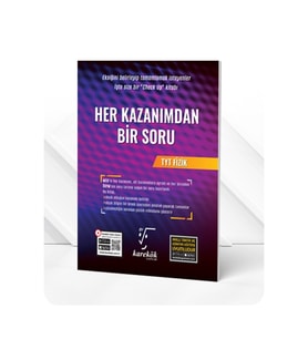 Karekök Yayınları 2024 - 2025 Müfredat Yeni Nesil HER KAZANIMDAN BİR SORU TYT FİZİK (Çok Renkli)