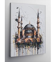 Kanvas Tablo Kuru Kalem Ayasofya Camii