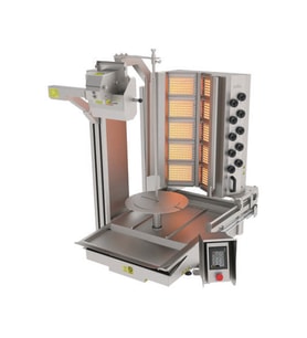 Atalay ADR-10G-GK Döner Robotu Gazlı 10 Gözlü 120 W