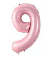Bebek Pembe 9 Rakam Folyo Balon 76 Cm 1 Adet
