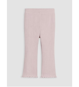 LCW baby Pembe Beli Lastikli İspanyol Paça Kız Bebek Tayt