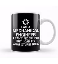 I'm An Engineer I Can't Fix Stupid Funny Engineering Kupa Bardak Porselen