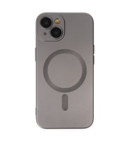 Apple İphone 14 Plus Kılıf Moshi Lens Magneticsafe Silikon - Füme