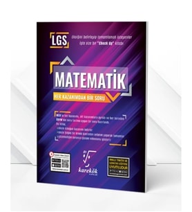 HER KAZANIMDA BİR SORU LGS MATEMATİK