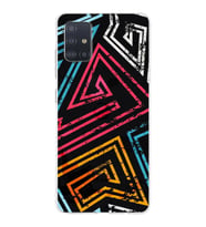 Samsung Galaxy A51 Uyumlu Kapak Eskitme Tasarımlı Şeffaf Silikon Kılıf