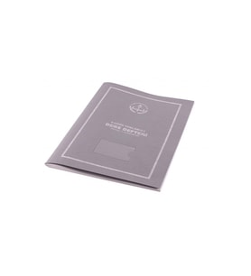 Gülpaş Ders Defteri Yoklamalı Ders Defteri 6 Ders Plastik Kapak 25x35 Cm