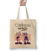 Cuphead Bez Çanta Uzun Saplı