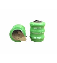 3.6V 3S1P 80 Mah 2 Pin NI-MH Buton Pil
