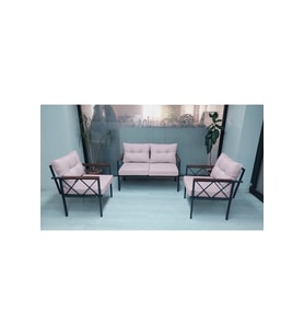 Safir Balkon-bahçe-ofis-kafe Çay Seti Koltuk Oturma Takımı,oturma Grubu Çaysetleri
