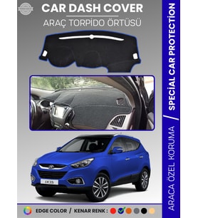 HYUNDAİ İX35 (2009-2015) Torpido Örtüsü Ön Göğüs Koruma Tam Uyum Çatlamayı Önler Kaymaz Kolay Montaj