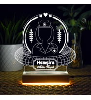Hemşirelere Özel 3d Led Lamba