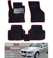 BMW 3 SERİSİ E90 SEDAN (2005-2013) Uyumlu EVA Paspas Tam Set–Araca Özel,Su Geçirmez