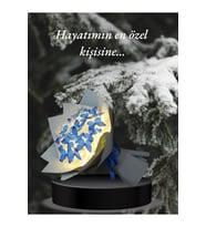 Mor Led Işıklı Kelebek Buketi A Kalite 24 Adet Kelebekli Sevgiliye/ Eşine vb Herkes İçin