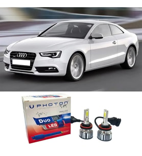 Audi A5 B8 Led Xenon Sis Farı Ampulü H11 Duo Yeni Seri Beyaz 2007-2014