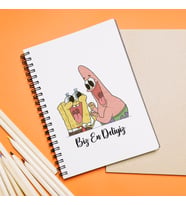 Sünger Bob & Petrick Tasarımlı Defter