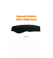 HYUNDAİ ADMİRE 2001-2006 ARASI DERİ KAPİTONE TORPİDO KORUYUCU ÖRTÜ