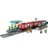 60423 Lego City Şehir Merkezi Tramvay İstasyonu 811 parça +7 yaş