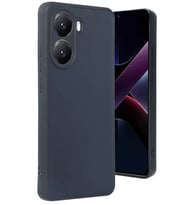 Poco X7 Pro Kılıf Şık Görünümlü Deri Kapak RYC/Aras Deri (Lacivert)