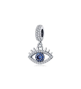 Fubena Işıltılı Taşlı Göz Sallantılı Charm