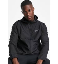 Nike Miler Running Full Zip Jacket Erkek Spor Ceket Siyah