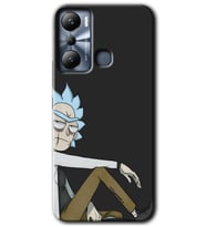 İnfinix Hot 20i Kılıf HD Desen Baskılı Kılıf - Rick