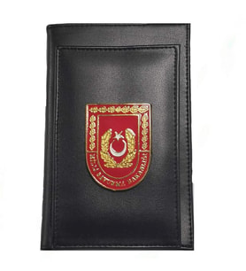 Milli Savunma Bakanlığı Kalemlikli Not Defteri Cüzdan (MSB Metal Rozet)