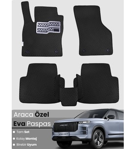 JAECOO 7 4X4 (2024-2025) Uyumlu EVA Paspas Tam Set–Araca Özel,Kolay Montaj,Su Geçirmez