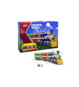 Mini Tren Yapı Blokları 369 Parça 6+