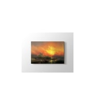 DBSanatevi Ivan Aivazovsky - The Ninth Wave Tablo 50 X 50 Cm