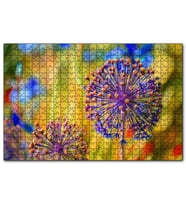 Cakapuzzle  Allium Carinatum  Puzzle Yapboz MDF (Ahşap) (120 Parça)