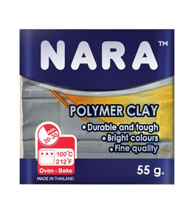 Nara Polimer Kil 55 Gram PM25 Metallic Grey x 6 Adet