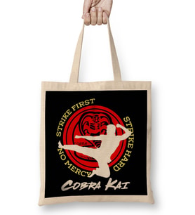 Cobra Kai Cobra Fight 01 Bez Çanta Uzun Saplı
