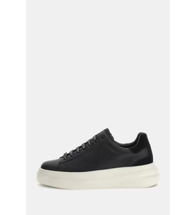 Guess Erkek Siyah Elba Logolu Bağcıklı Sneaker