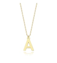 Altın Kolye (İsimli Kolye ve Harfli Altın Kolye) (Sarı)